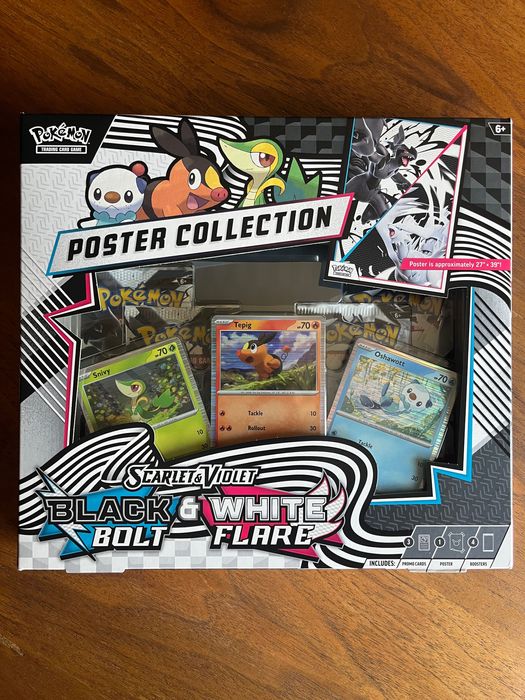 Pokémon “Black Bolt / White Flare” Poster Collection