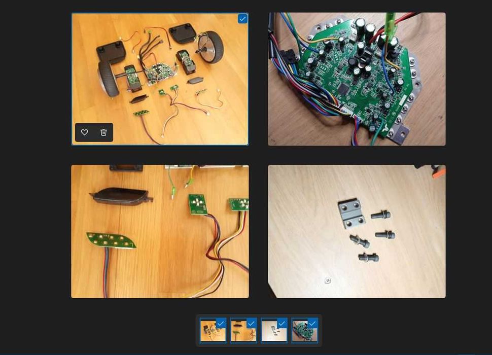 Hardware Hoverboard e outros Motores