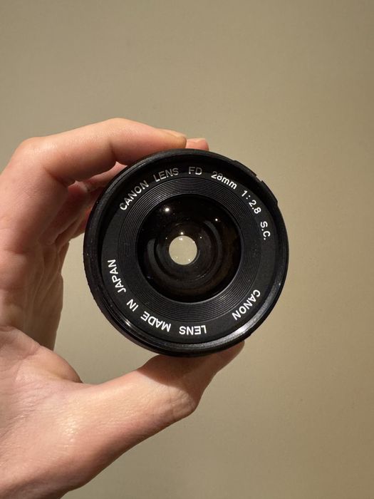 Canon FD 28mm f2.8