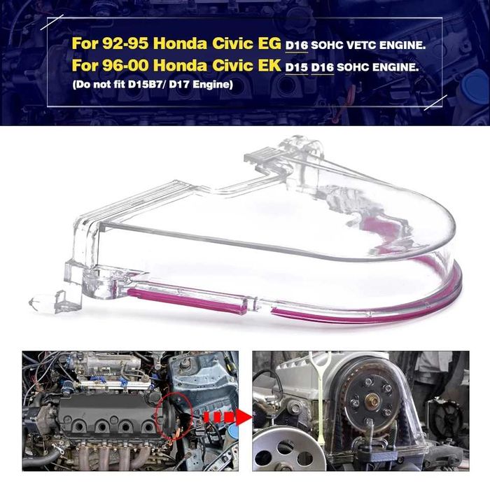 Proteção polie honda D15 D16