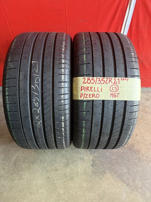 Pneus 285/35/21 Pirelli como novos