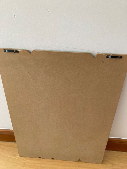 Placa praia em madeira