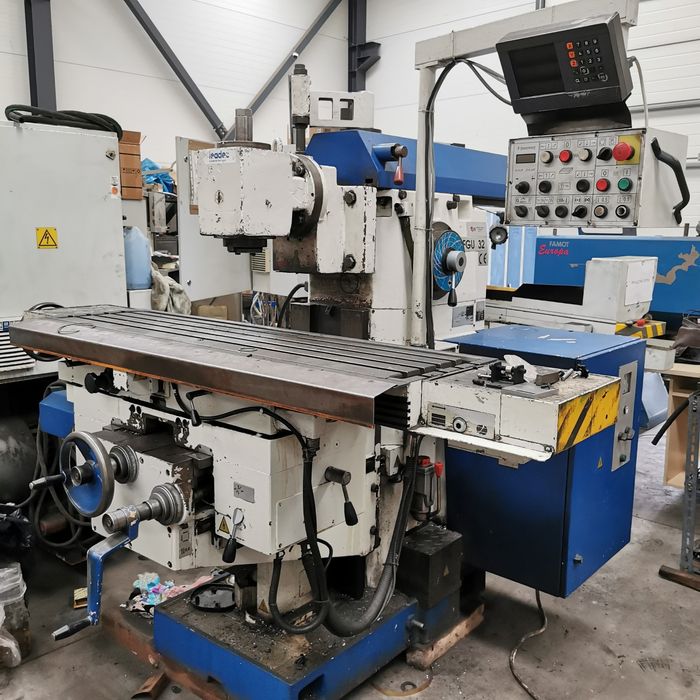 Frezarka TOS FGU 32 2004r Heidenhain falownik Jafo Avia wmw
