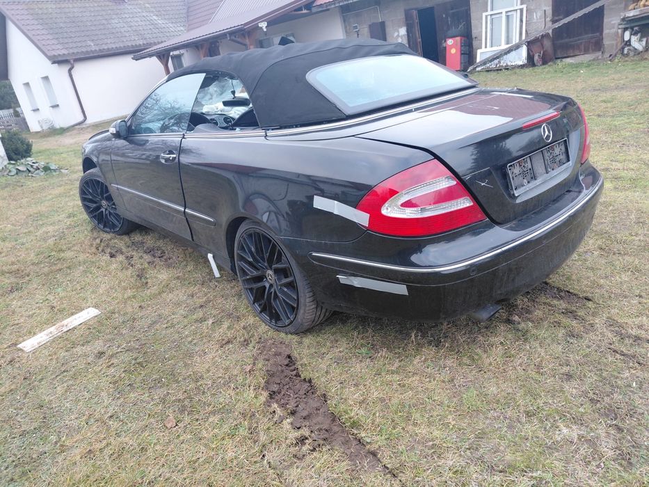 Mercedes clk cabrio 200 kompresor Uszkodzony Full wersja Silnik bdb