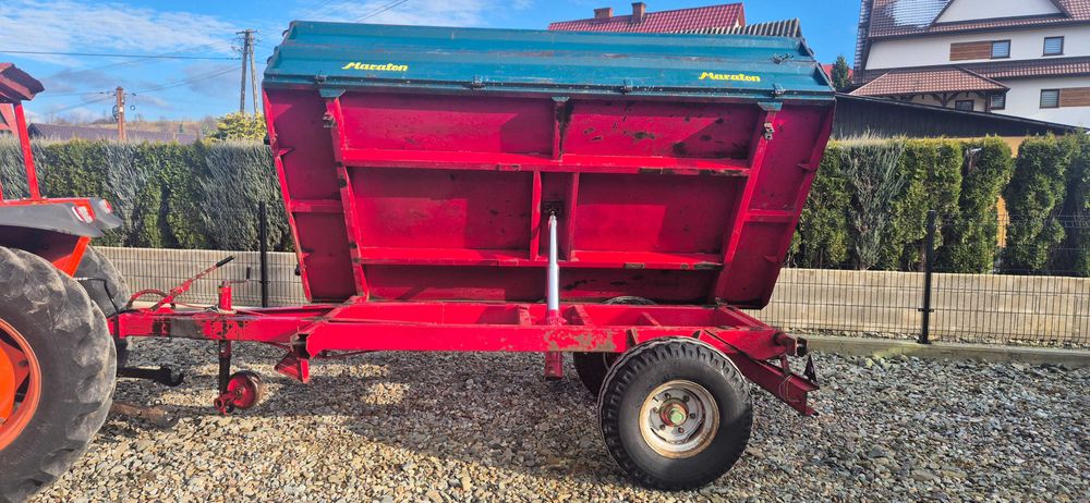 Przyczepa kiper z kiprem 3 strony 4.5t 6t wywrotka Maraton