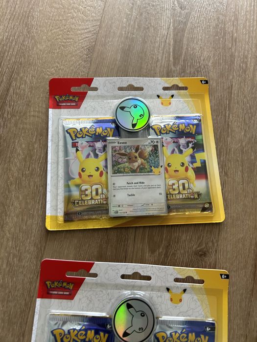 Pokemon TCG Artigos Coleção aniversario 30 anos