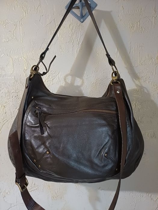 Большая сумка Redoute натуральная кожа