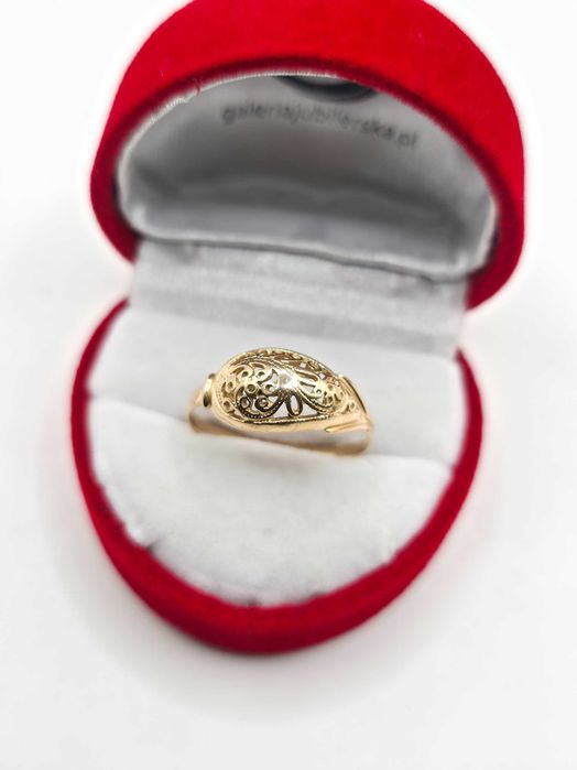 Elegancki Złoty pierścionek 585 (14K)