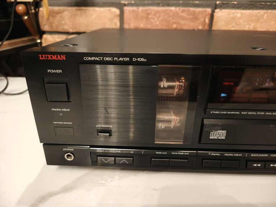 LUXMAN D105u Unikatowy odtwarzacz CD ! Lampowy