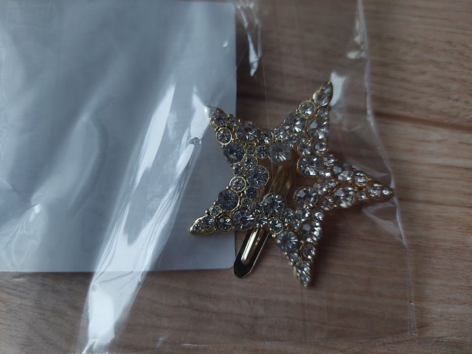 spinka do włosów gwiazda