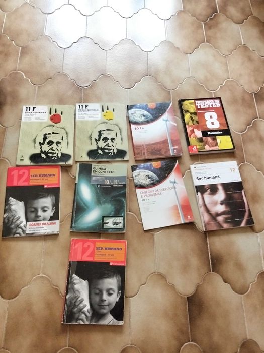 Livros escolares diversos
