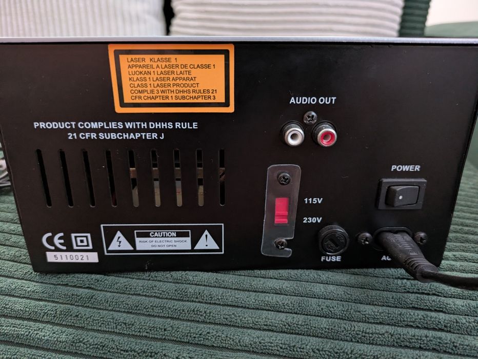 Програвач CD дисків, діджей пульт Sven