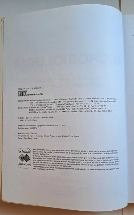 Microbiologia Vol. I