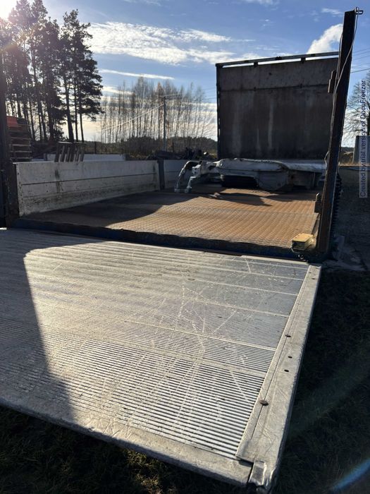 skrzynia aluminiowa mascott/iveco z windą