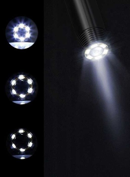 Endoskop Kamera Inspekcyjna 5m USB + 4.3 Wyświetlacz WODOODPORNA