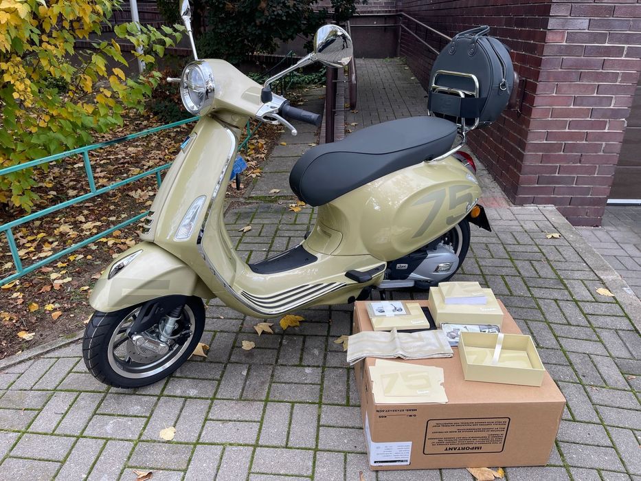 Piaggio Vespa Vespa Primavera 125 Nowa bez przebiegu limit 75th