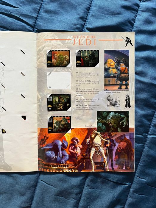 [Star Wars] Vendo caderneta triologia Star Wars da Matutano