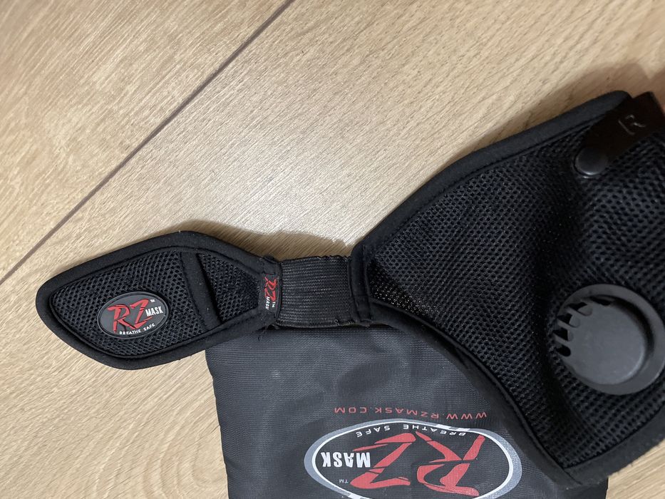 RZ MASK rozmiar M przeciwsmogowa, przeciwpyłowa czarna bez filtrów