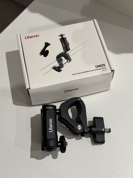 Ulanzi CM025. Кріпленя для екшн камери на руль обо трубу.