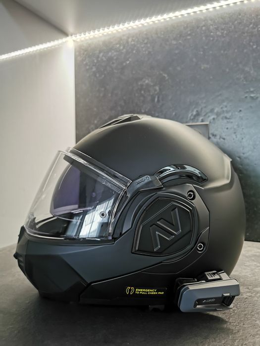 Kask LS2 ADVANT  XL interkom Cardo Edge Packtalk