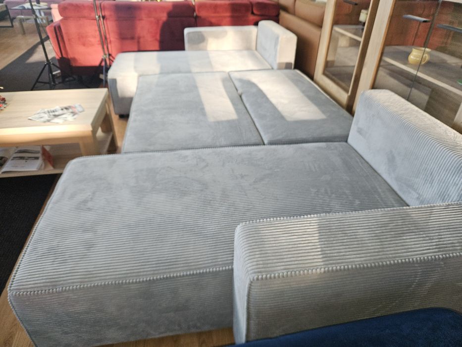 Narożnik  U  Rik XXL 338 x 170x170  szary menchester