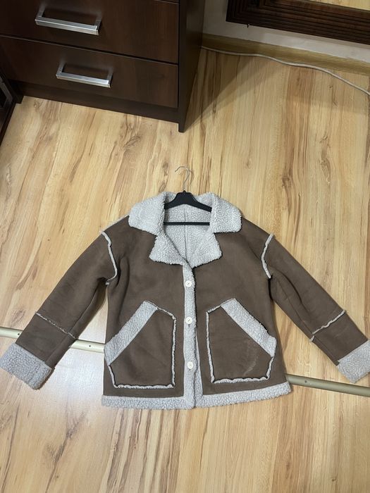 Тепла жіноча дублянка — універсальний розмір