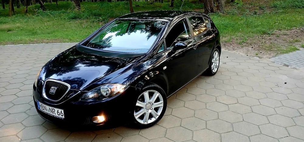 Seat Leon 1.6MPi-102 konie-OKAZJA-NIEMCY-2008-alu>klima-tempomat