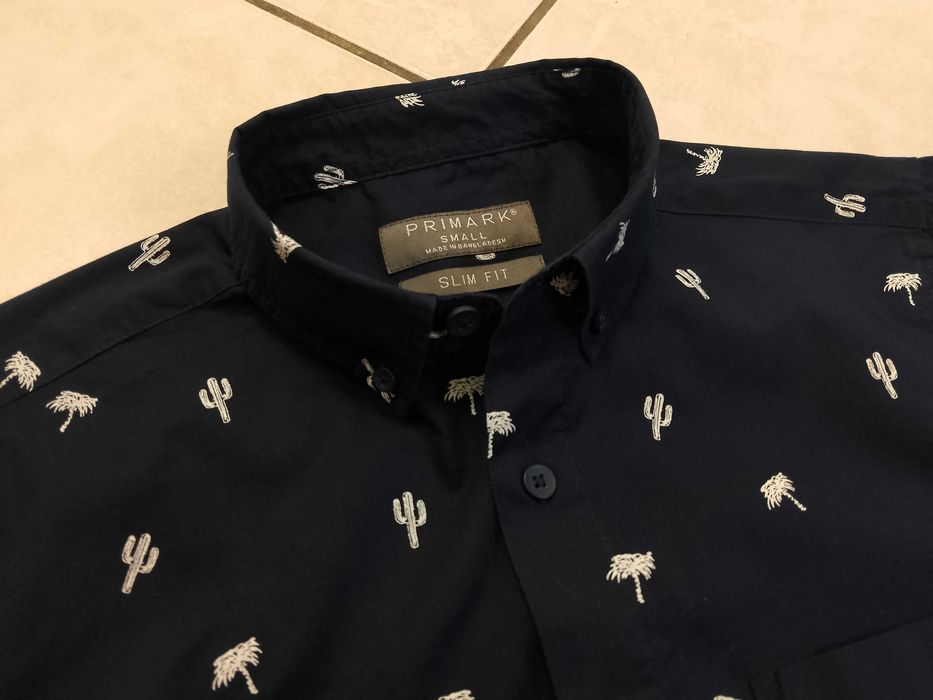 PRIMARK - NOWA! Koszula Męska krótki rękaw rozmiar S