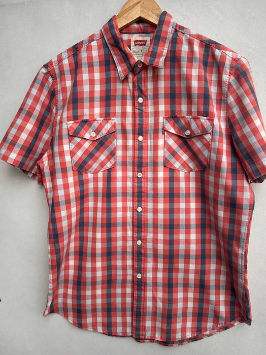 Levi's _ Koszula z krótkim rękawem w kratkę L