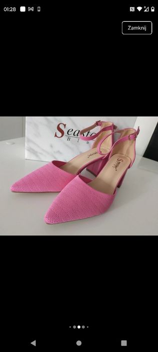 Cukierkowe czółenka na słupku. -Seastar