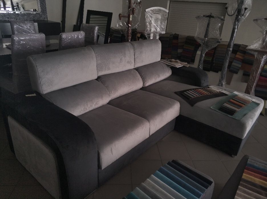 Sofá c/ Baú e Lugares Reguláveis (Art. NOVO)