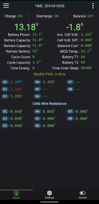 Х2 Плата захисту bms JK B1A8S20P 200А для 4s 6s 8s 12v 24v LiFePo4