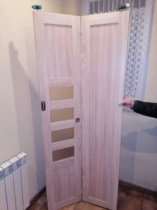 Drzwi przesuwne harmonijkowe