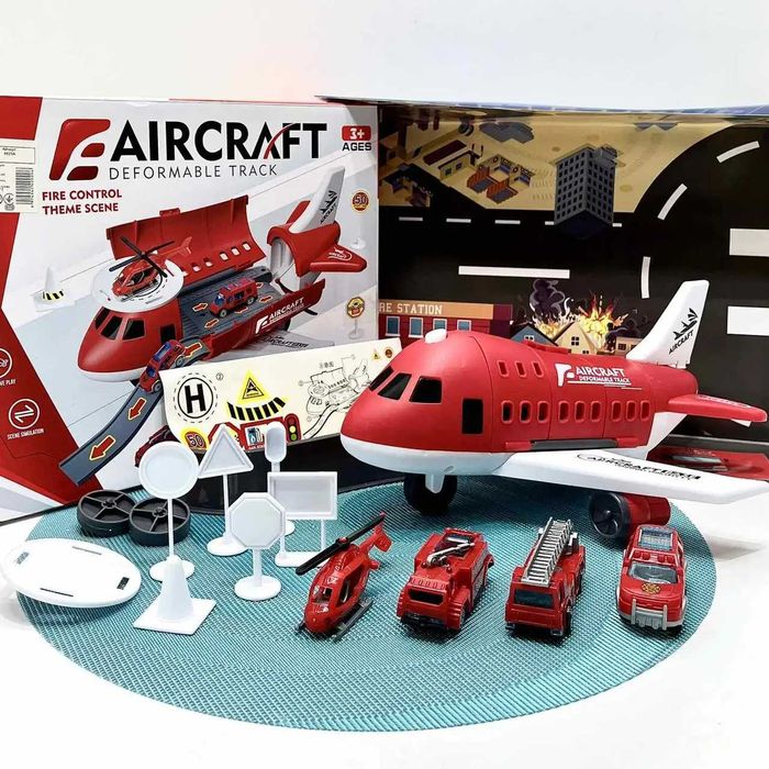 Літак-парковка Самолет-гараж Пожежна техніка (8825 A)