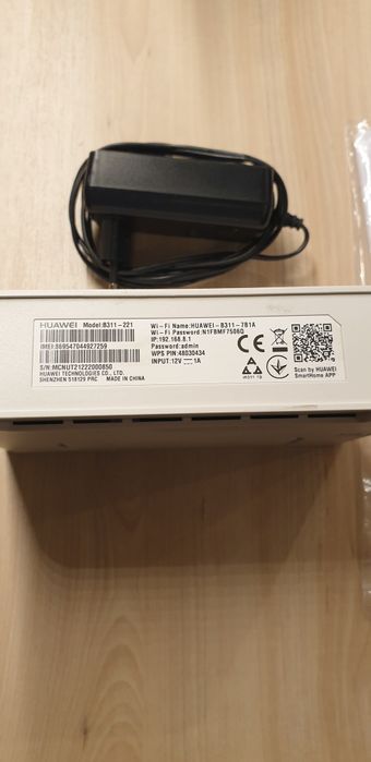 Ruter HUAWEI Model: B 311-221 na kartę SIM