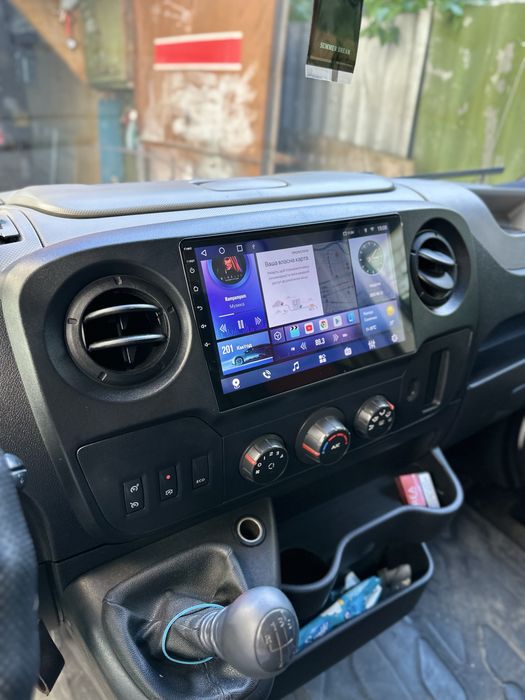 Магнитола на андроїді для Renault Master Opel Movano 2010-2021