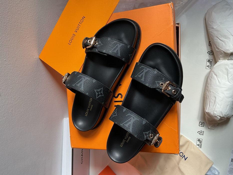 Klapki Louis Vuitton top 38 box nowe