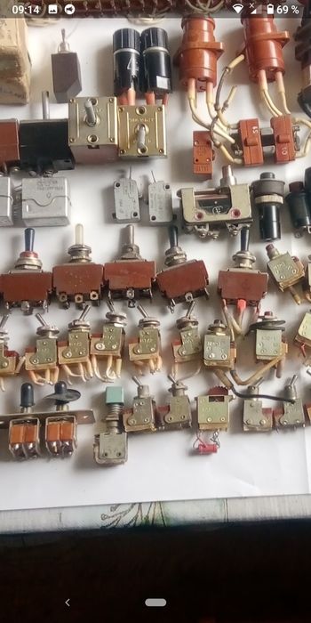 Продам радиодетали новые и бу