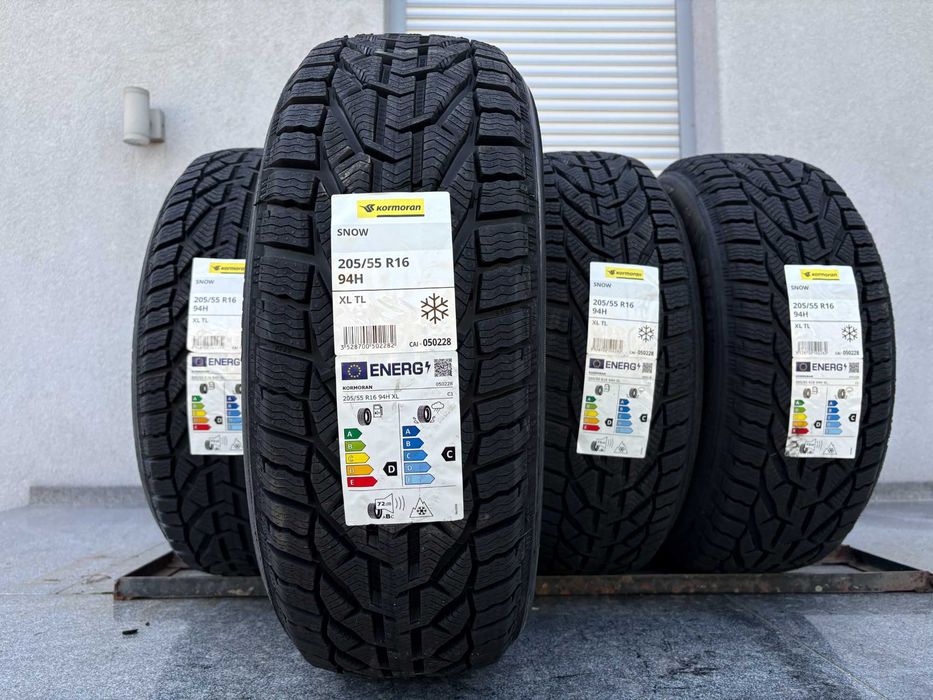 Komplet NOWE 205/55R16 Kormoran SNOW 94H XL prod 2025 rok! Gwar