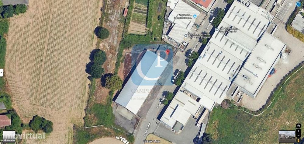 Armazém em lote para construção com 3025 m2 no Castêlo da Maia