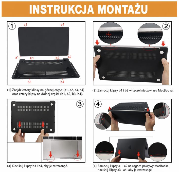 Etui Case TECOOL MacBook Pro 16 A2141  | Nowe