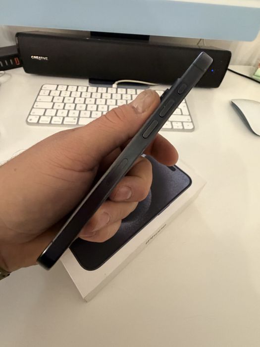 iPhone 15 Pro 128gb Blue Titanium Bateria 91% od nowości