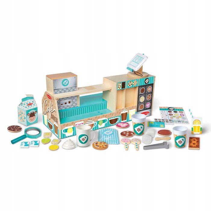Drewniana kawiarnia Barista Melissa and Doug