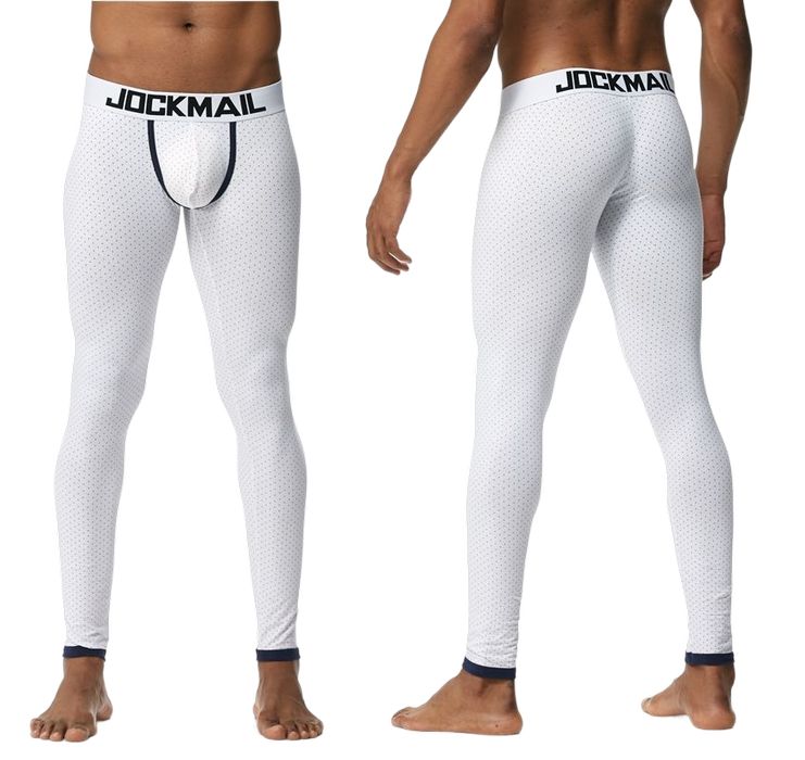 Męskie bawełniane kalesony JOCKMAIL w kropki - XL