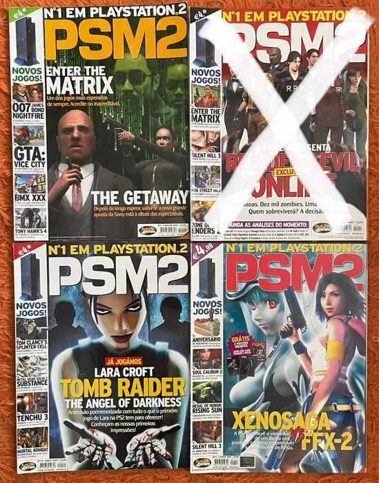 Revistas antigas Playstation 2