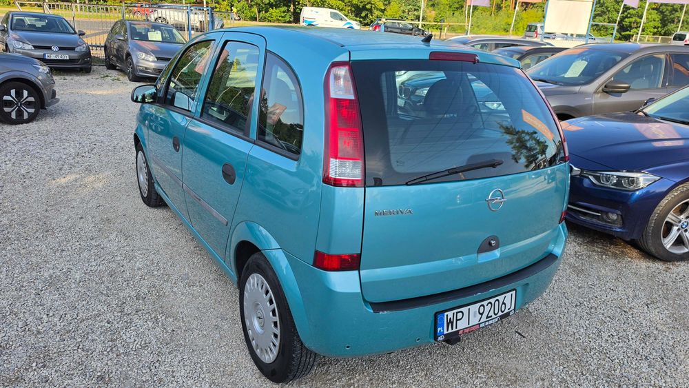 Opel Meriva 2003 | 1.6 Benzyna (Pancerny 8V) | Klimatyzacja sprawna | Hak | 161 tys. km