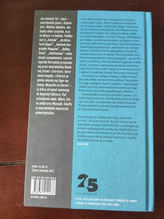 Jon Krakauer Wszystko za życie