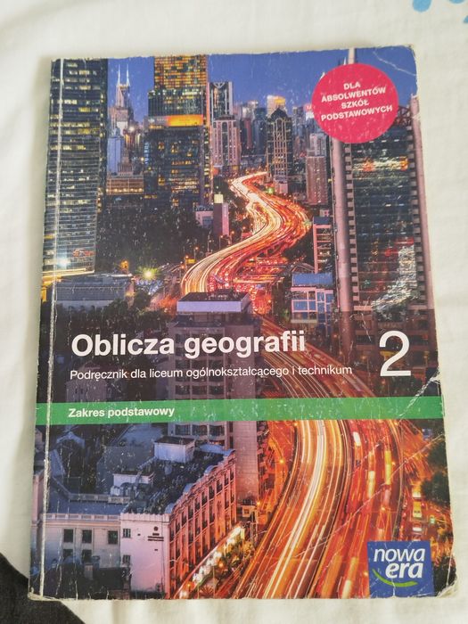 podręcznik do geografii "Oblicza geografii" klasa 2 zakres podstawowy