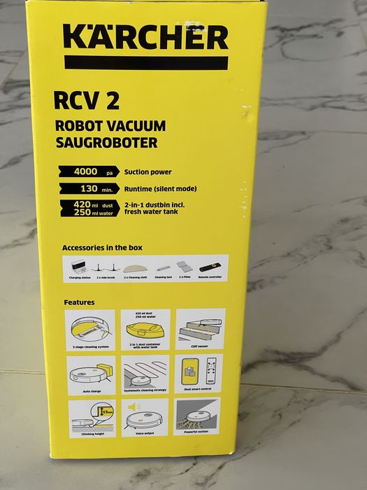 Робот пылесос KARCHER RCV2