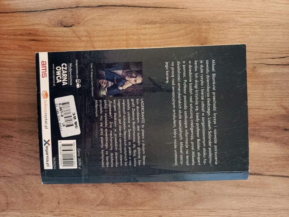 Książka Millenium co nas nie zabije - David Lagercrantz